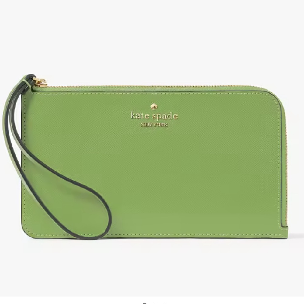 Kate Spade Lucy Medium L-Zip Wristlet nwt